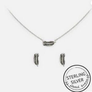 Kitsch Jewelry Take Flight Jewelry Set Silver